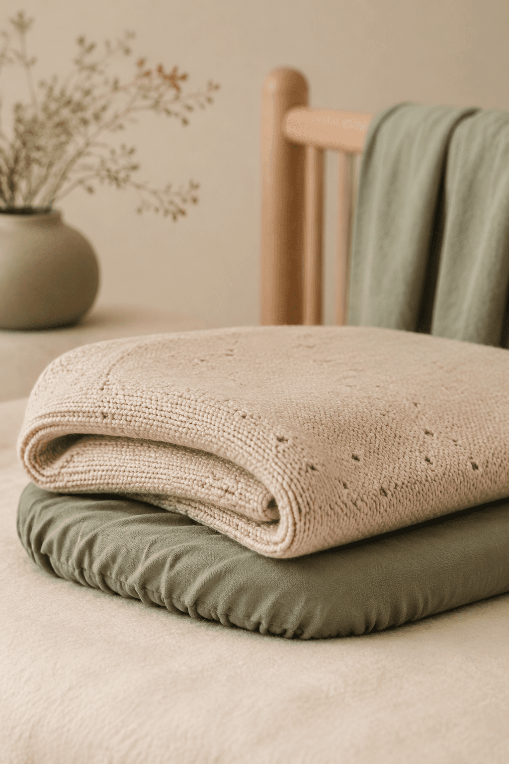Cradle Blanket & Mattress Cover